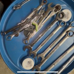 Bunch Of Large Wrenchs