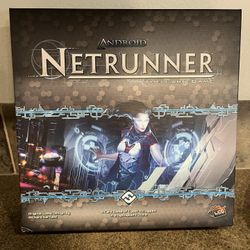 ANDROID NETRUNNER Core Box Card Game 100% COMPLETE 2012 MULTI AWARD WINNER- out of print-rare