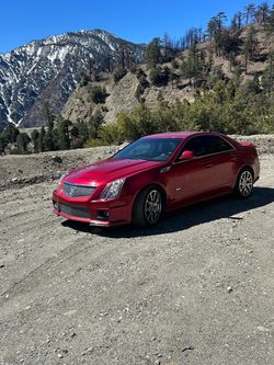 Cadillac CTS-V Coupe Red