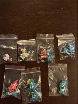 Hello Kitty & Carebear Croc Charms