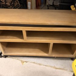 Beautiful Wooden Console/storage Table 