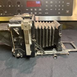 Vintage Folmer Graphic Pre-Anniversary Speed Graphic 4 X 5 Press Camera