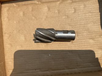 1 5/8 Diameter Multiflute Endmill, 1 1/4 Shank, Excellent Condition.