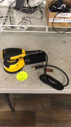 1003 Dewalt Random Orbit Palm Sander W/Dust Bag Corded 120V 3.0AMP 533043