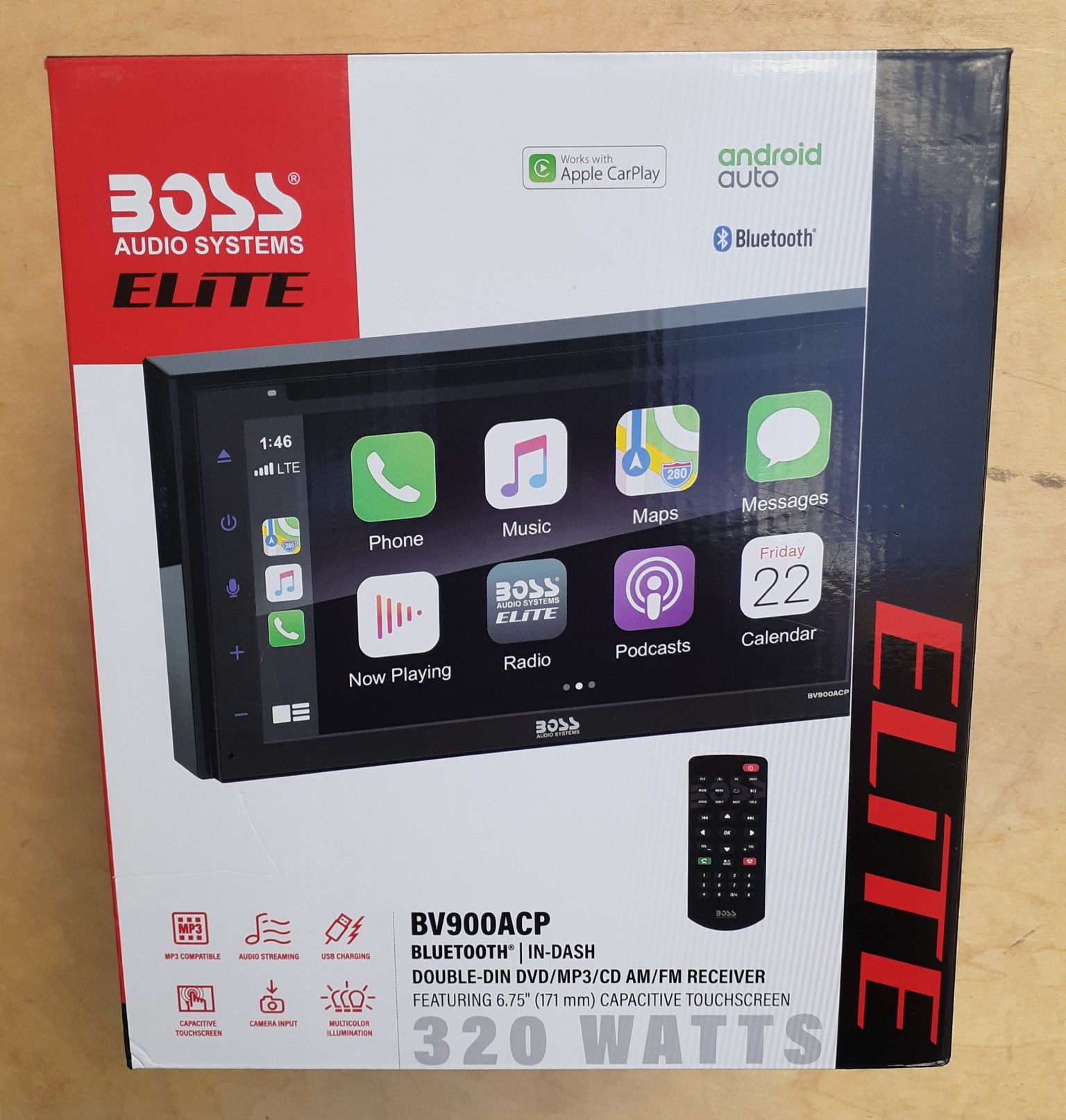 NEW! 🍎Carplay/ Android auto Bluetooth receiver