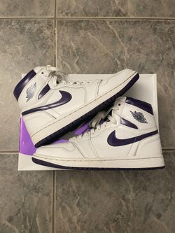 Air Jordan 1 Retro High OG Court Purple Size 9.5 Mens