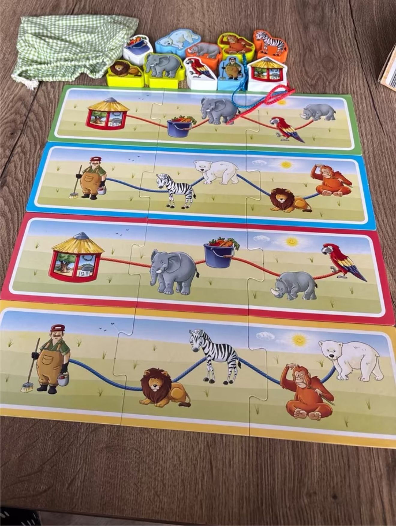 Zoo Learning Puzzle Game 🦁🐘🐒🧩