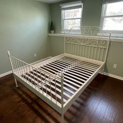 IKEA LEIRVIK Queen Bed Frame
