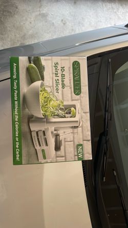 Spiralizer 10 Blade Heaviest Duty Vegetable Slicer White