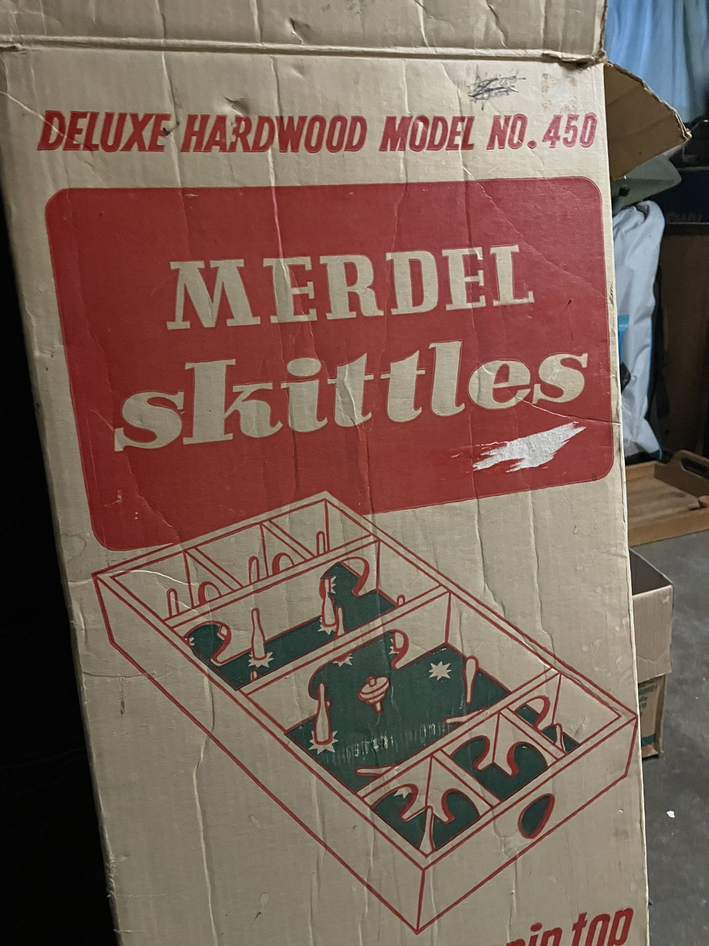 Vintage Bowling Game - Merdel Skittles