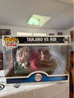 Tanjiro vs Rui Funko Pop