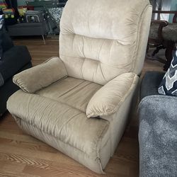 Beige Recliner Couch