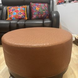 3 round ottoman - Rolling Stool 