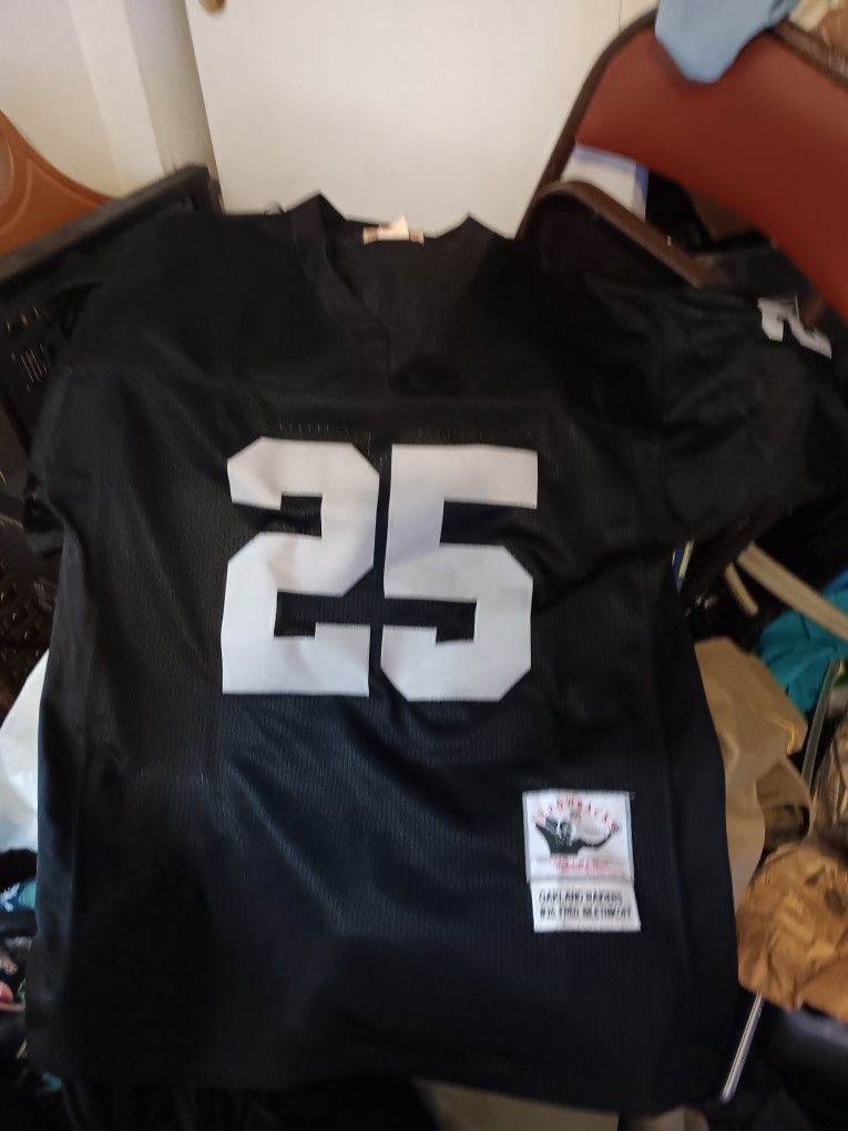 Raiders Biletnikoff Throwback Jersey Size 50