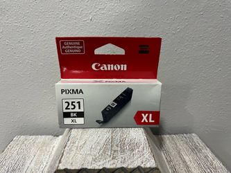 NEW Genuine Canon CLI-251XL Black Ink Cartridge PIXMA High Yield 251 XL OEM