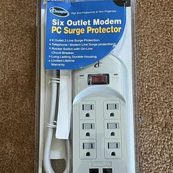 SIX OUTLET SURGE PROTECTOR