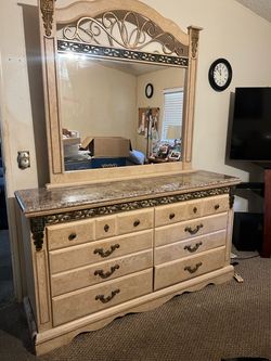Beautiful Marble top Dresser