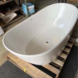 Marquis 65" Free Standing Hydroluxe SS Soaking Tub 