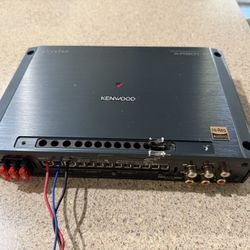 Amp Car Amplifier Kenwood Excelon X Series Class D 5channel Amplifier sub 750watts Rms and 400w voice channel 