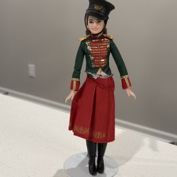 Barbie Disney The Nutcracker And The Four Realms Clara Soldier Uniform Doll - Excellent Condition 