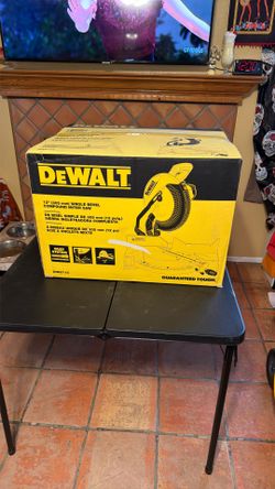 Dewalt 12’’ Single Bevel Compound Miter Saw 