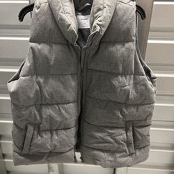  Old Navy Puffer Vest Size Xl Color Gray