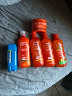 Cantu Hair Care Bundle – Shampoo, Conditioner & Curl Cream