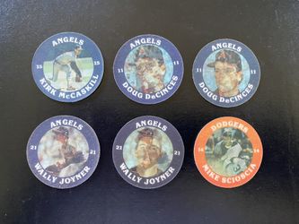 1987 - 7 Eleven 3-D Super Star Sports Coins