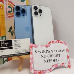 Apple IPhone 13 Pro Max T-mobile 128GB - Payment Plan Available For As Low As $25 