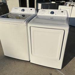 $(contact info removed) Samsung Washer And Electric Dryer $475