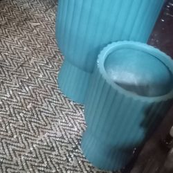 Set Of Fiber Clay Garden Planter's High Quality 