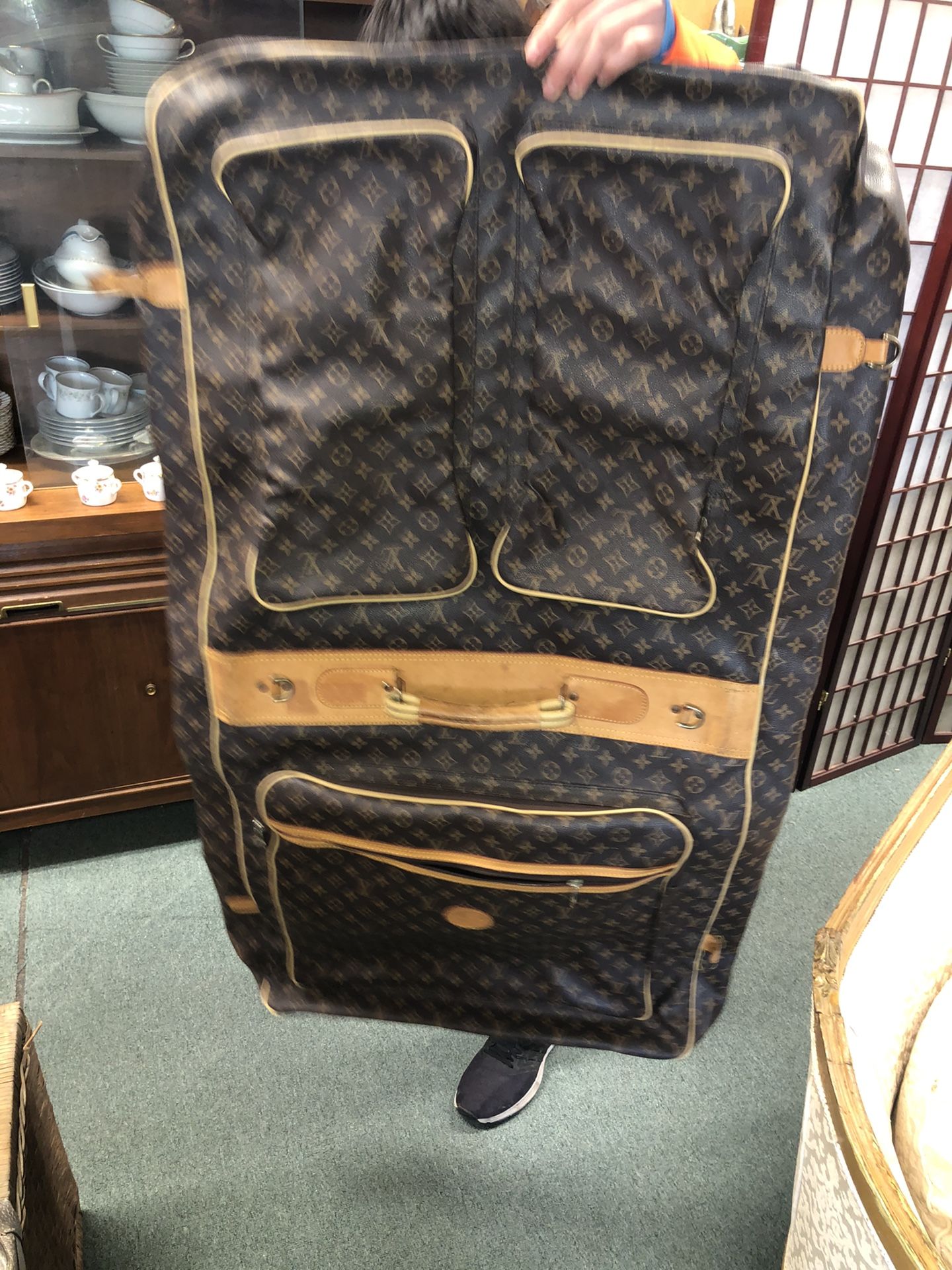 Big Louis Vuitton travel bag