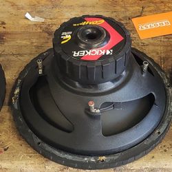 Old School 15" Kicker Subwoofer 1 Available. l Work Perfect 