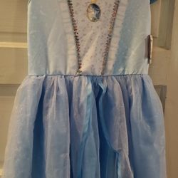 New Size 10/12  Girl Cinderella Dress