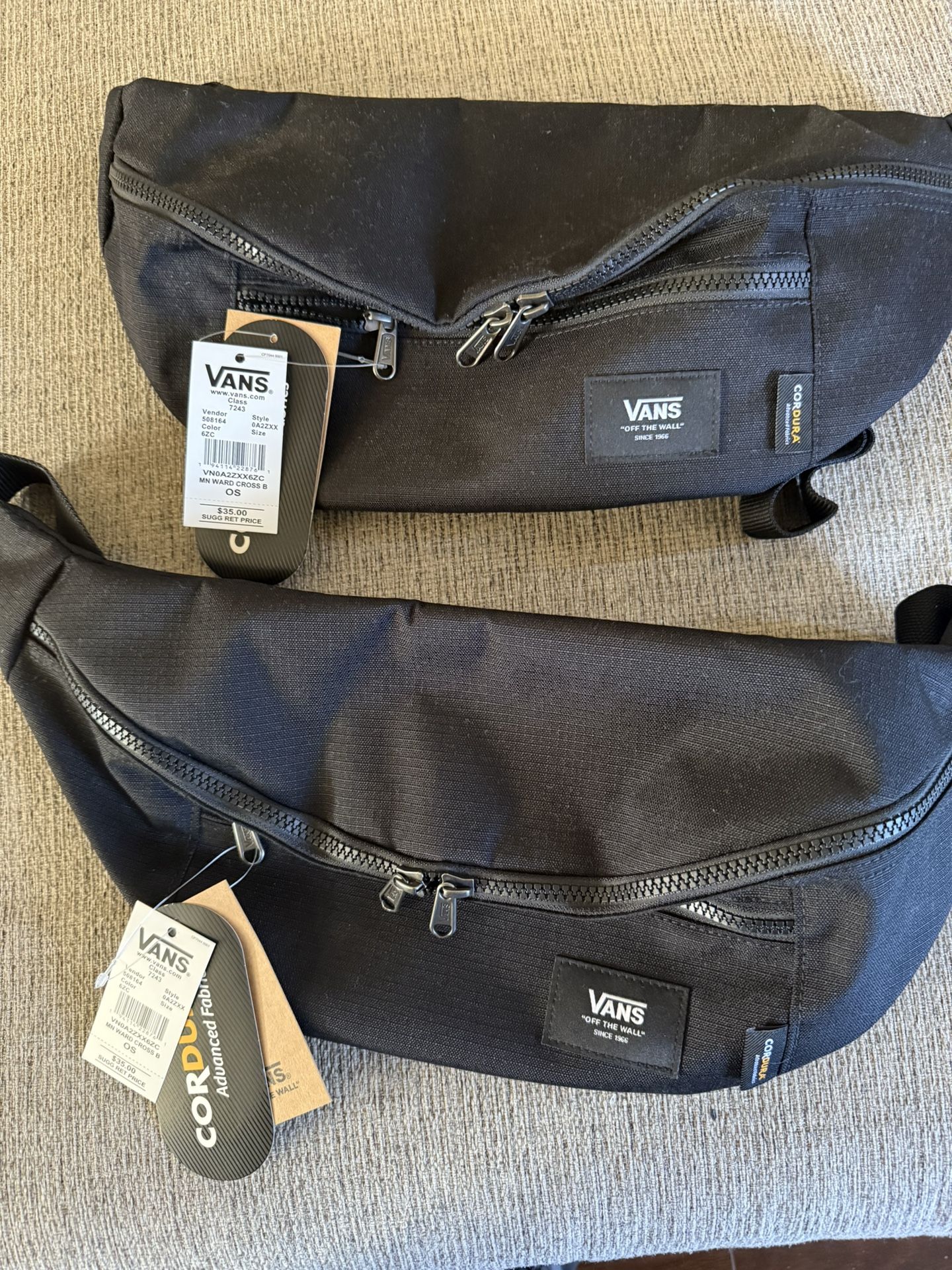 Men’s Vans Crossbody Sling $15 Each 
