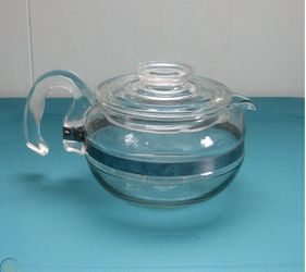 VINTAGE PYREX TEAPOT