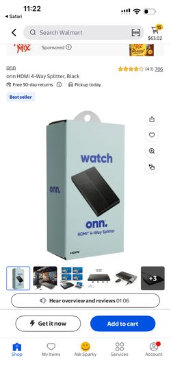 4-Device HDMI Switch With Remote Control