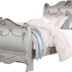 Disney Princess Fairytale Platinum 5 Pc Full Sleigh Bed