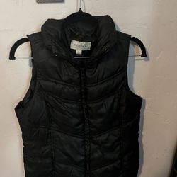 Black Puffer Vest