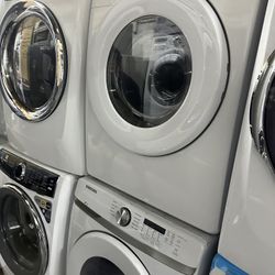 washer and dryer white new electric samsung 