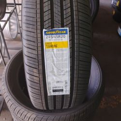 New Set Of Tires 245 45 20 GOODYEAR 