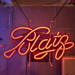 Blatz Neon Sign