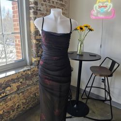 Rose Patterned Dress