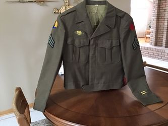Milatary Jacket And Shirt