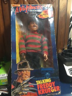 Matchbox-Talking Freddy Krueger Doll