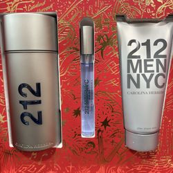 Carolina Herrera 212 Men NYC Perfume Set