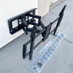 (New in box) $39 Full Motion 37”-75” TV Wall Mount Swivel Tilt VESA 600x400mm, Max Load 110 Lbs