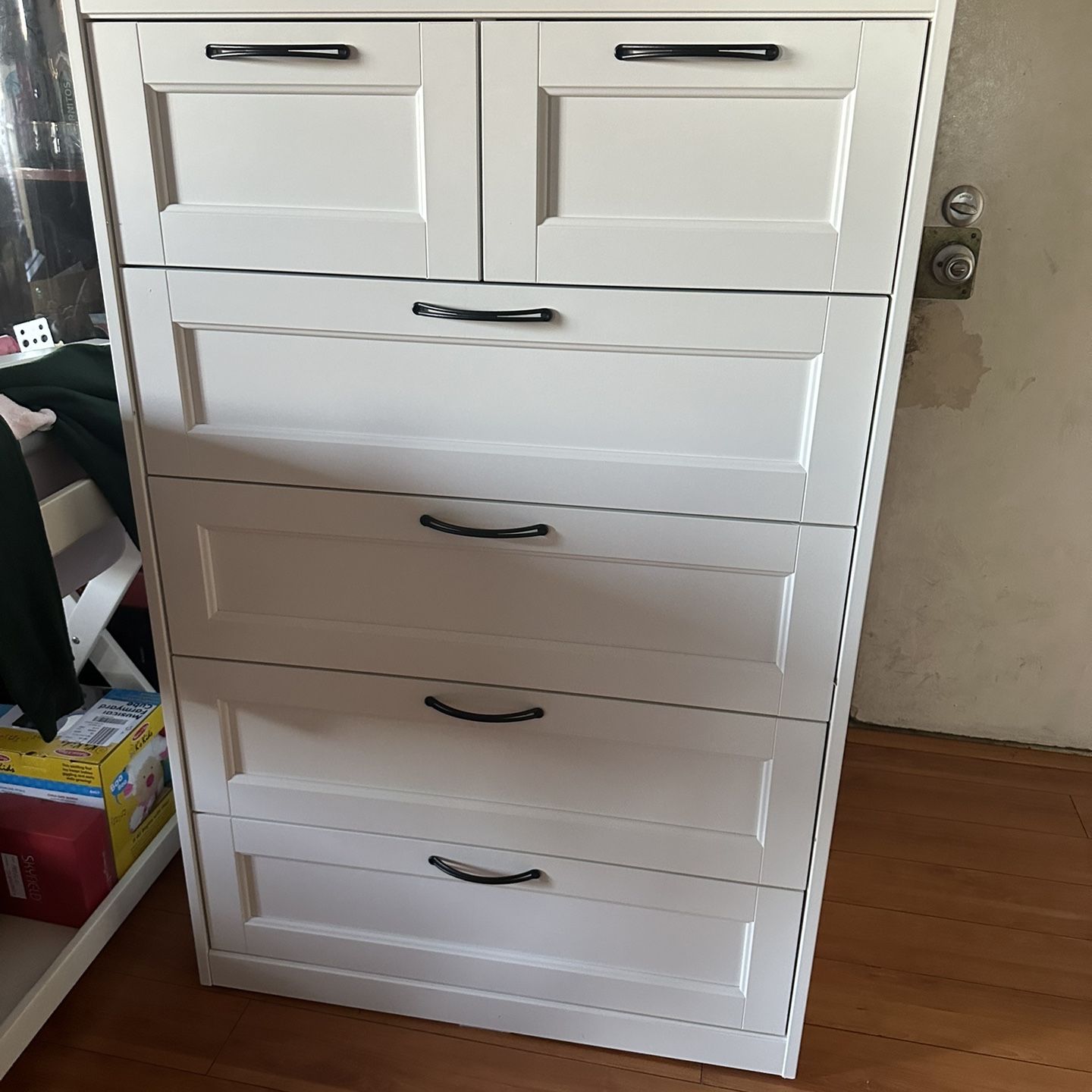 ikea songesand dresser 6-drawer dresser, white, 32 1/4x49 5/8 The drawers on this chest of drawers extend 19 cm Ikea Songesand Dresser for Sale