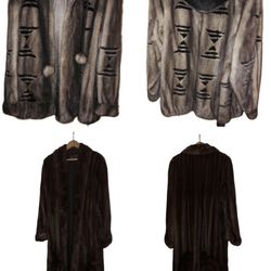 MINK COATS!