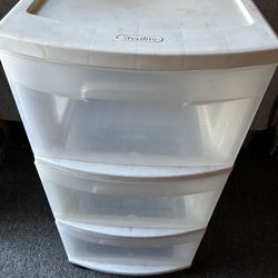 Sterilite 3-Drawer Storage Unit on Wheels 